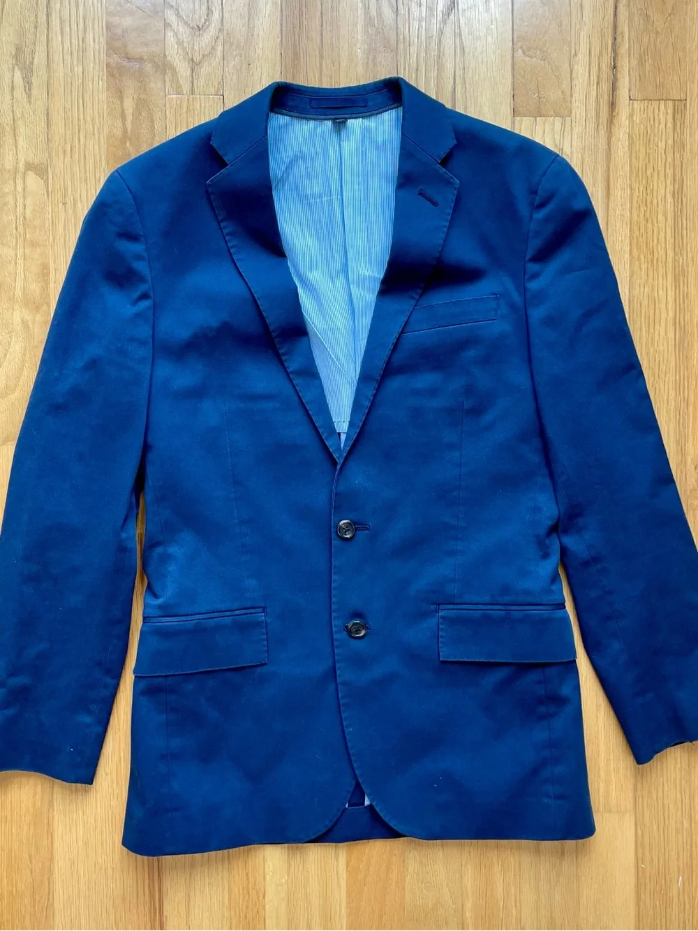 Navy Blue Men's Blazer - Classic Tailored Suit Jacket and Pants
